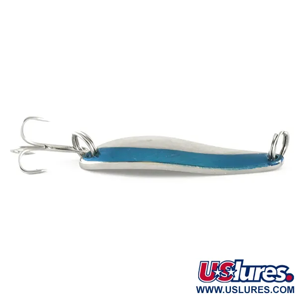 Acme Fiord Spoon Cucharilla, Níquel / Azul, 7g, Lances largos, #6701