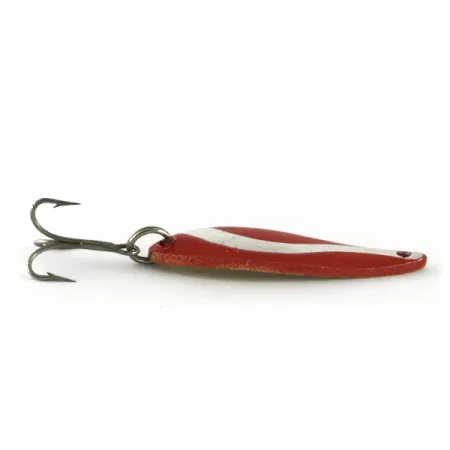 Acme Fiord Spoon Cucharilla, Rojo / Blanco / Oro, 7g, Clásica, #6697