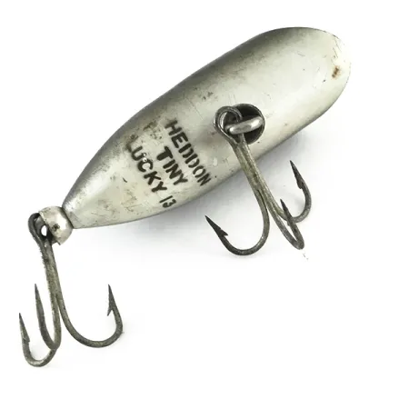 Popper Heddon Lucky 13, Dark Scale, 5.5g, Señuelo Vintage, #6708