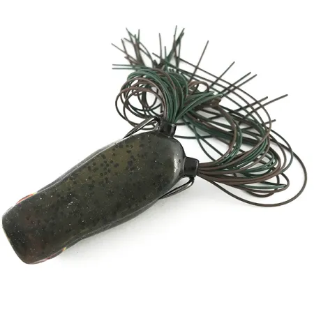 SPRO Dean Rojas Bronzeye Frog Popper, Negro, 14g, Cuerpo Hueco, #6710