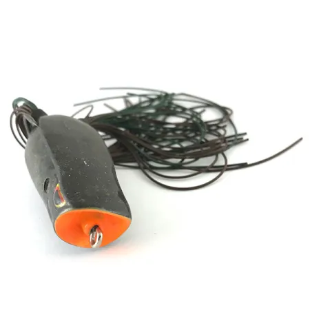 SPRO Dean Rojas Bronzeye Frog Popper, Negro, 14g, Cuerpo Hueco, #6710