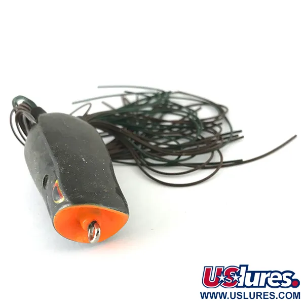 SPRO Dean Rojas Bronzeye Frog Popper, Negro, 14g, Cuerpo Hueco, #6710