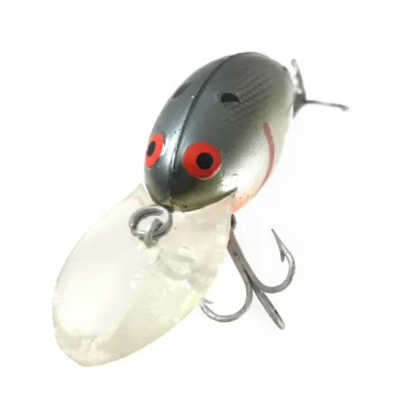 Bomber model 7A baby striper Crankbait, Plata, 9g, Profundidad, #6711