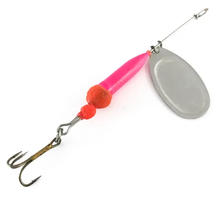 Mishawaka The OSLO Spinner UV Cucharilla, Níquel, 13g, eje robusto, #6714