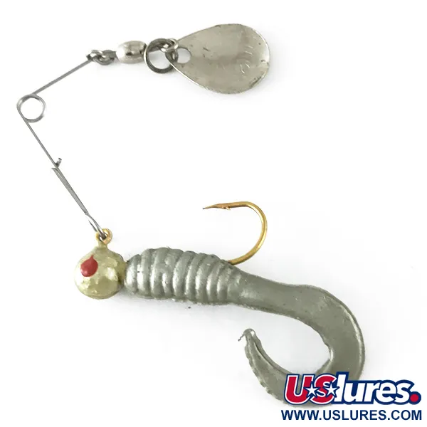Mister Twister Spinner Bait Spinnerbait, Plateado, 2.8g, Grub, #6715
