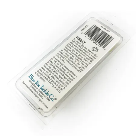 Blue Fox Vibrax Minnow Spin 2 Cucharilla, Oro, 7g, Cuerpo Balsa, #6716