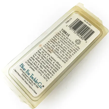 Blue Fox Vibrax Minnow Spin 1 Cucharilla, Plata, 4g, Balsa, #6718