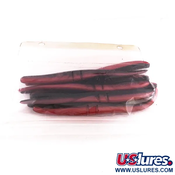 Lunker City Slug-Go Jerkbait Blando, Red / Black, 15 cm, Offset, #6720