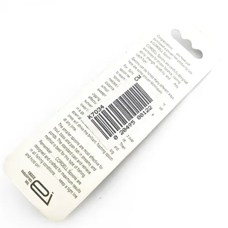 Cotton Cordell CC Spoon Cucharilla, Plata, 21g, Jigging Vertical, #6725