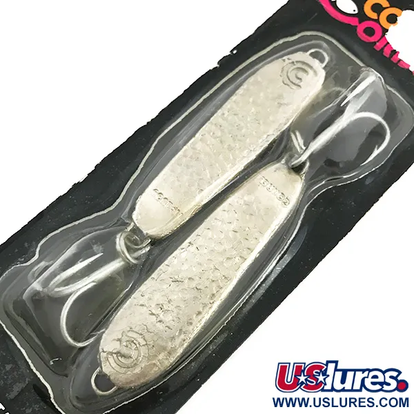 Cotton Cordell CC Spoon Cucharilla, Plata, 21g, Jigging Vertical, #6725