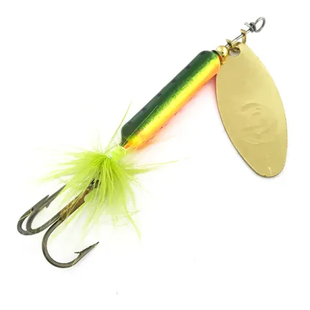 Worden’s Original Rooster Tail UV Cucharilla, Gold/Fire Tiger, 12g, #6876