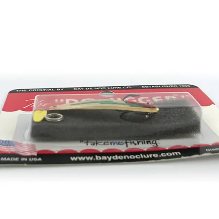 Bay de Noc Do-Jigger 1 Cucharilla, Oro/Verde, 5g, baño oro, #1DJGCH