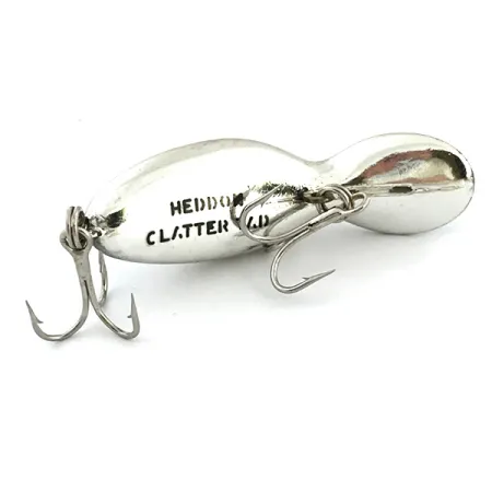 Heddon Tadpolly Clatter Tad Señuelo Superficie, Plata / Azul, 6g, #6740