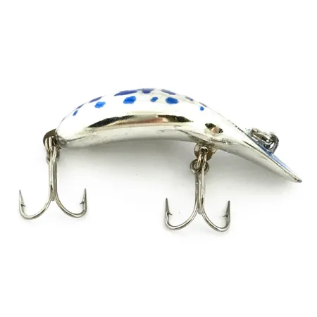 Heddon Tadpolly Clatter Tad Señuelo Superficie, Plata / Azul, 6g, #6740