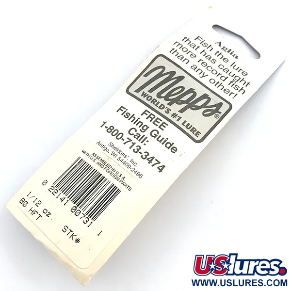 Cucharilla Mepps Aglia 0, Fire Tiger, 2,5g, Acabado UV, #6744