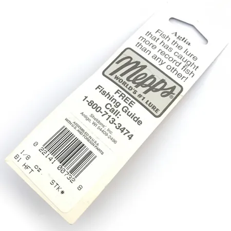 Mepps Aglia 1 Cucharilla, Fire Tiger, 3.5g, UV fluo, #6745