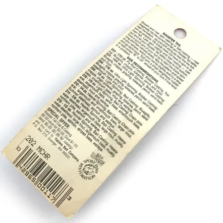 Worden’s Original Rooster Tail Propellor, Gold, 0,9g, Cucharilla, #6748