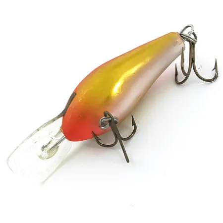 Rapala Fat Rap Deep Runner, Naranja, 8,8g, Madera Balsa, #6753