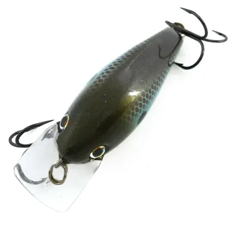 Strike King square bill Crankbait, Azul metálico, 6cm, #6755