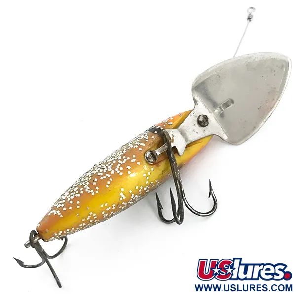 Suick Cisco Kid Señuelo, Naranja/Amarillo, 10g, Purpurina, #6756