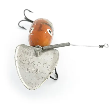 Suick Cisco Kid Señuelo, Naranja/Amarillo, 10g, Purpurina, #6756