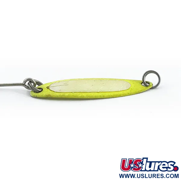Cucharilla Luhr Jensen Needlefish 1 UV, Chartreuse, 2g, Efecto UV, #6764