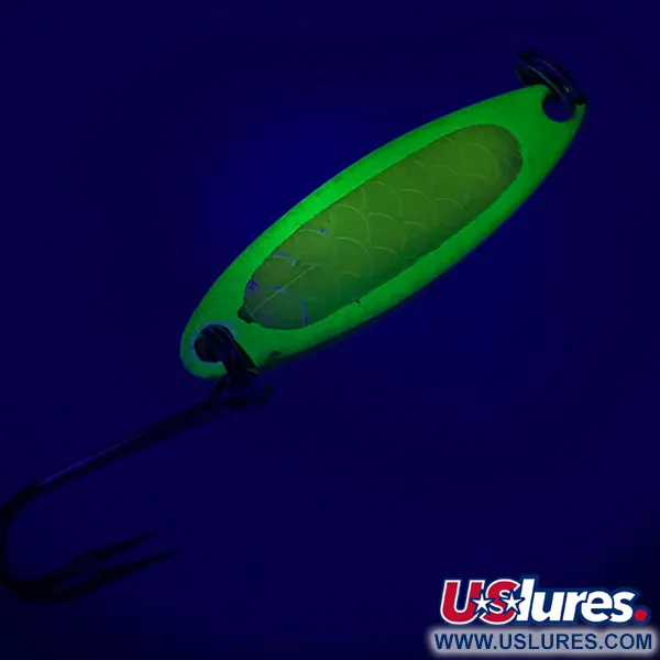 Cucharilla Luhr Jensen Needlefish 1 UV, Chartreuse, 2g, Efecto UV, #6764
