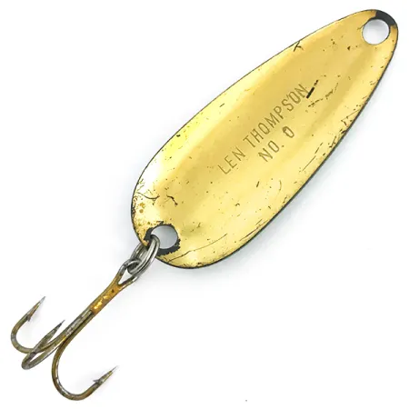 Len Thompson #0 Cucharilla, Verde/Negro/Oro, 17g, Clásico, #6765