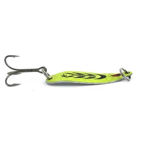 Bass Pro Shops Demon Dancer Cucharilla, Chartreuse/Níquel, 7g, UV, #6771