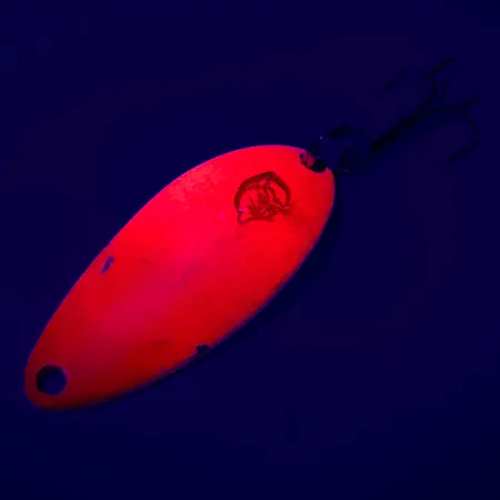 Eppinger Dardevle Devle Dog 5200 UV Cucharilla, Rojo/Níquel, 7g, UV, #6773