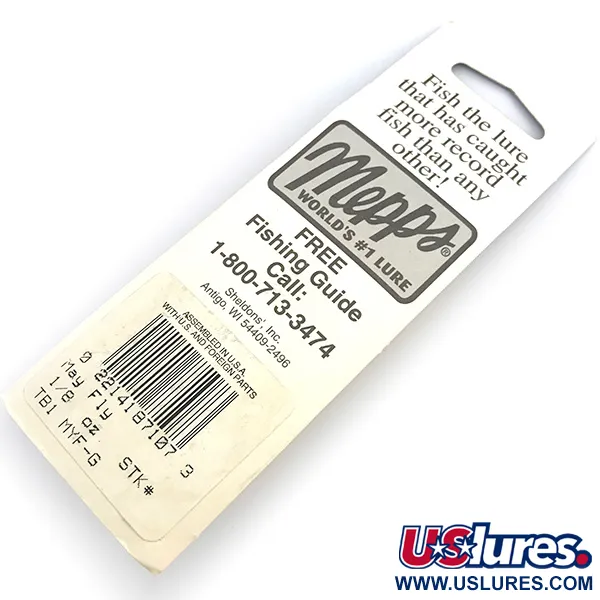 Mepps Thunder Bug Cucharilla, Oro, 4g, Perfil Efímera, #6778