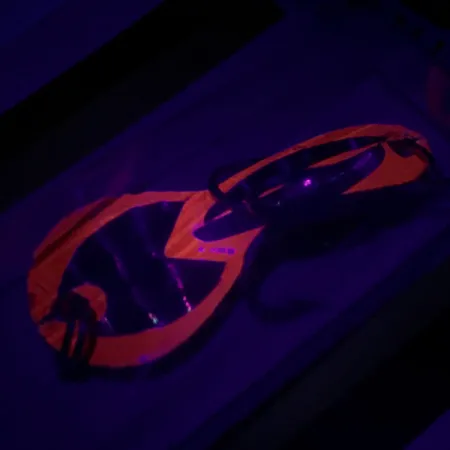 Cucharilla Luhr Jensen Loco 1 UV, Red / Hologram, 4g, Efecto UV, #6779