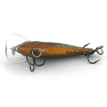 Rapala Scatter Rap Shad SCRS05 Señuelo, BGL, 5g, Madera Balsa, #6788