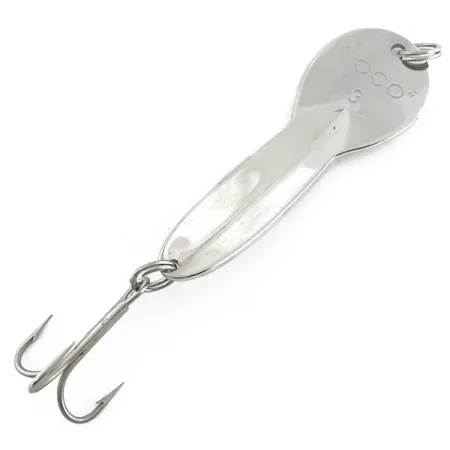 Glen Evans Loco 3 Cucharilla, Níquel / Holograma, 17g, Prismático, #6800