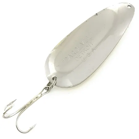 Dardevle Dardevlet Cucharilla, Oro/Níquel, 21g, Lance largo, #6804