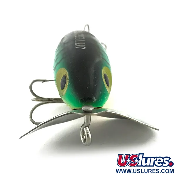 Fred Arbogast Jitterbug Señuelo Topwater, Fire Tiger, 10g, #6808