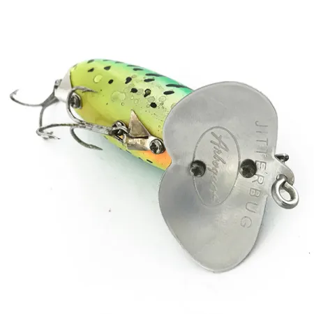 Fred Arbogast Jitterbug Señuelo Topwater, Fire Tiger, 10g, #6808