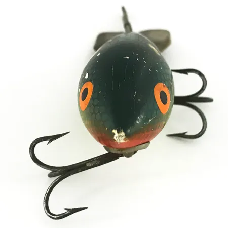 Bomber 400 series Señuelo, Verde/Amarillo, 12,5g, Madera, #6809