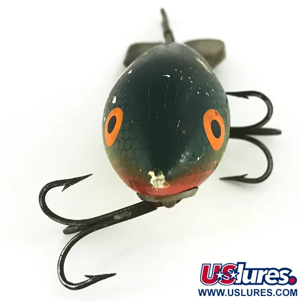 Bomber 400 series Señuelo, Verde/Amarillo, 12,5g, Madera, #6809