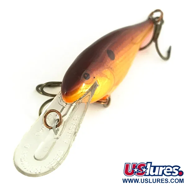 Rapala Shad Rap Deep Runner 05 Profundizador, Oro-Naranja, 5g, #6811