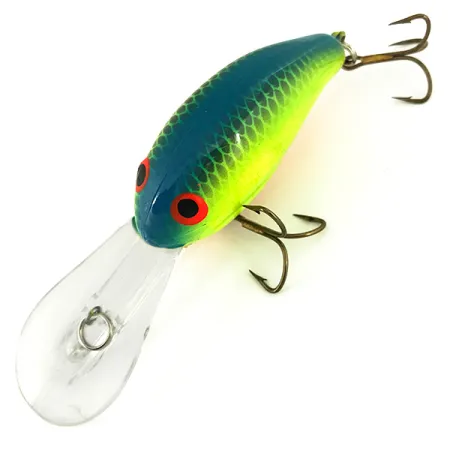 Bandit 300 Crank Profundidad, Chartreuse Blue Back, 10.5g, #6813