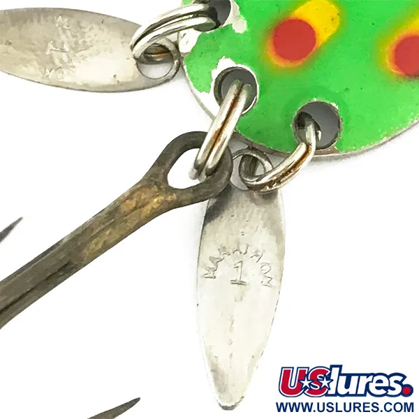 Marathon (with sonic blades) Cucharilla, Verde, 6cm, Luminiscente, #6821