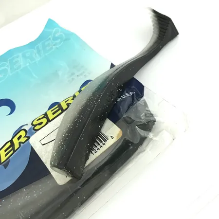 Yamamoto Saltwater series Vinilo, Black/Hologram Belly, 12.7cm, #6830