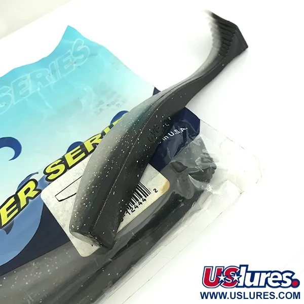 Yamamoto Saltwater series Vinilo, Black/Hologram Belly, 12.7cm, #6830