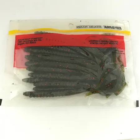 Zoom Super Salt Plus señuelo vinilo, Avocado, 12.7cm, cola hoz, #6832