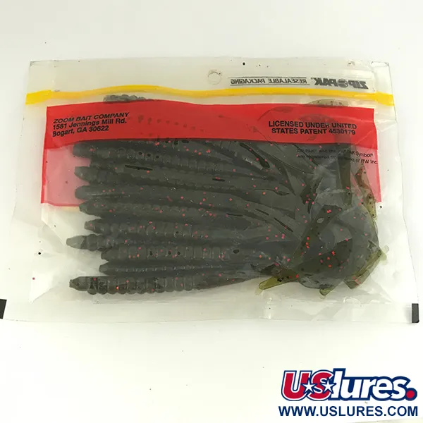 Zoom Super Salt Plus señuelo vinilo, Avocado, 12.7cm, cola hoz, #6832