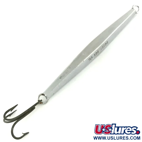 MIKE'S Slim Jim Jig, Níquel, 44g, Perfil Esbelto, #6849