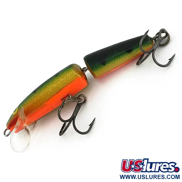 Rapala Jointed J-7 Señuelo Articulado, P (Perca), 4g, Efecto UV, #6856