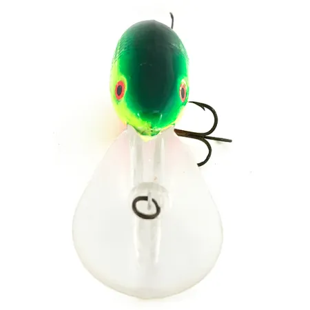 Mann's Depth Plus Ol' Homer Crankbait, Amarillo / Verde, 8 cm, #6862
