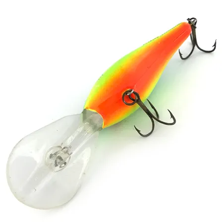 Mann's Depth Plus Ol' Homer Crankbait, Amarillo / Verde, 8 cm, #6862